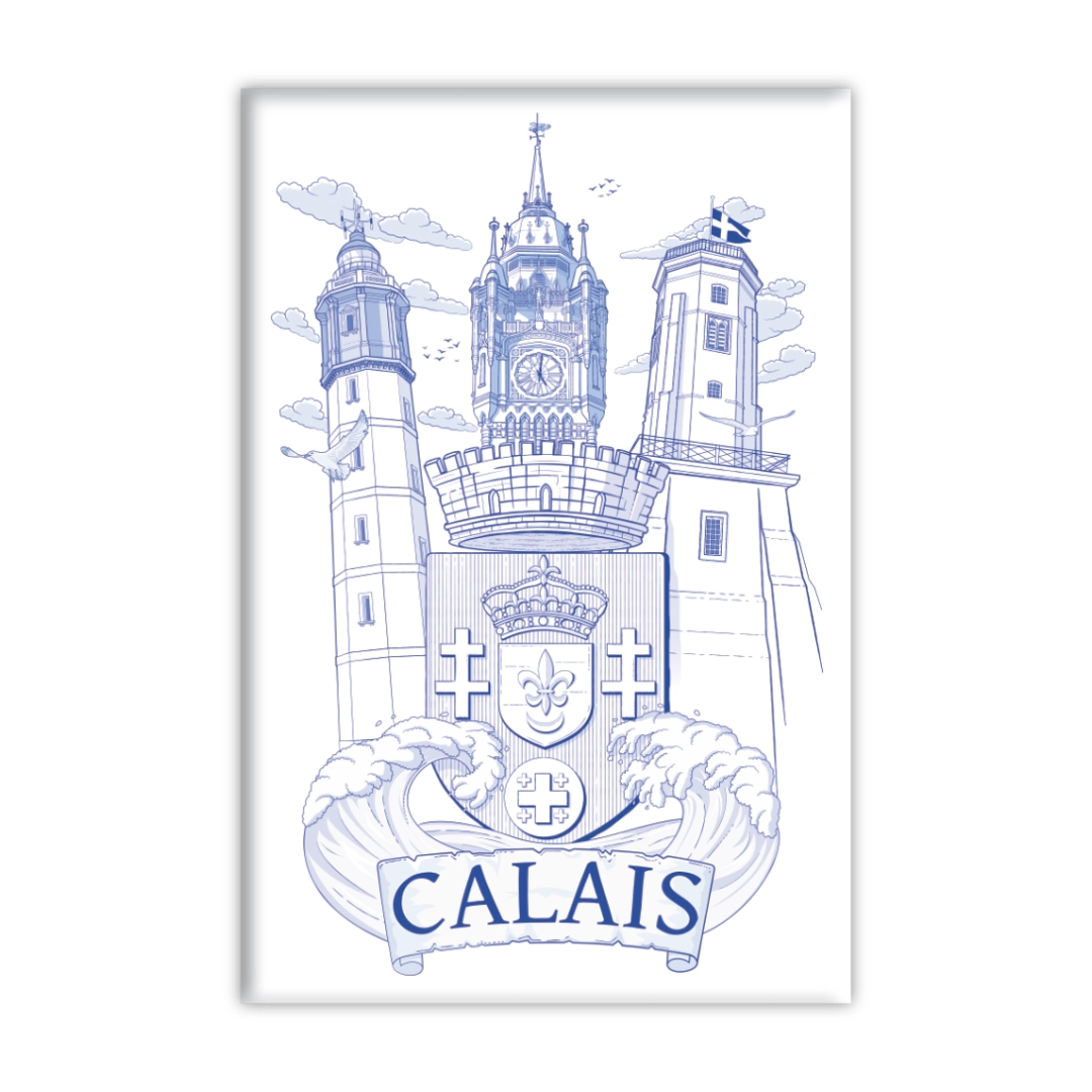 Magnet Le Blason de Calais