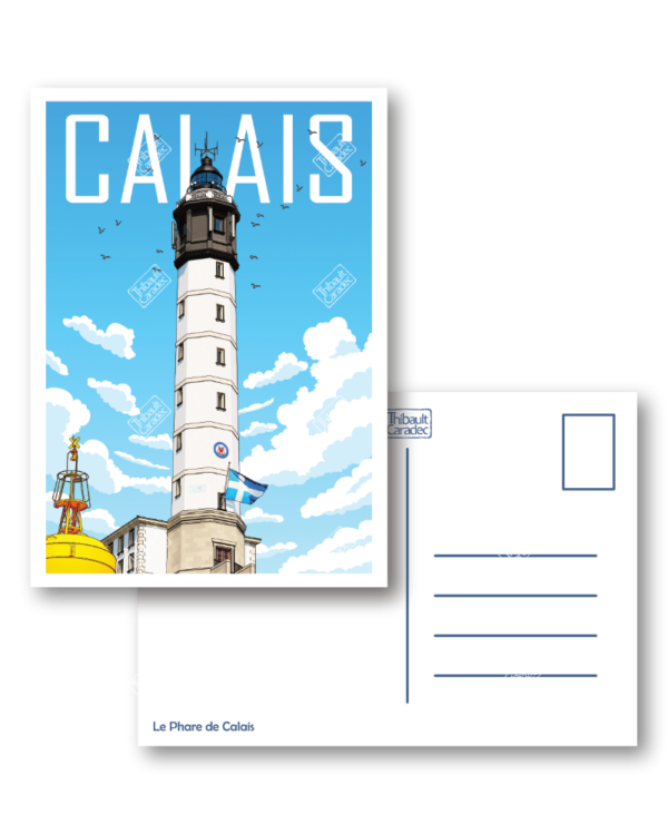 Carte Postale Le Phare de Calais