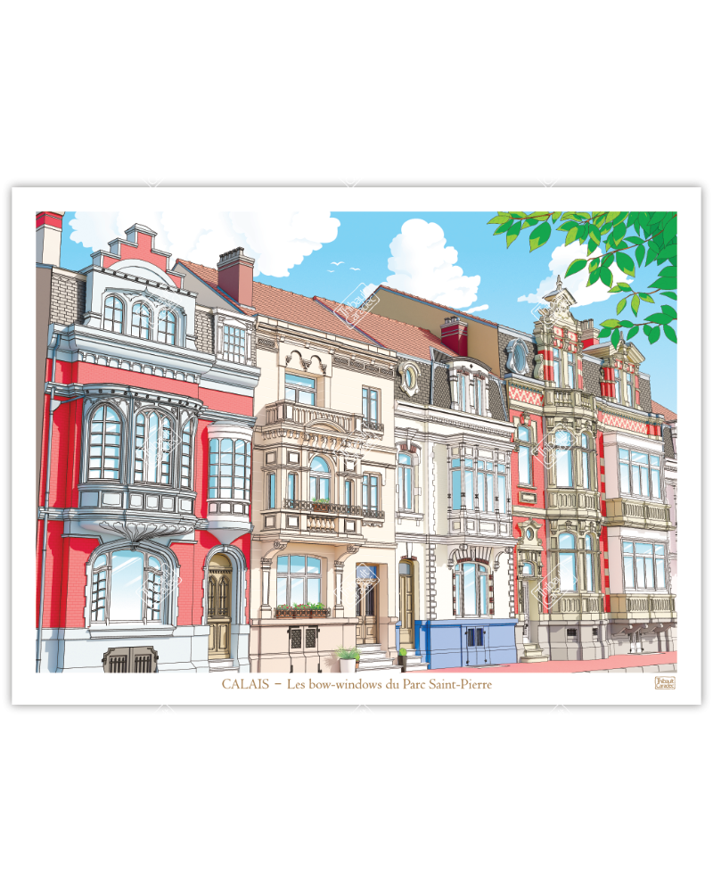 Affiche Bow windows