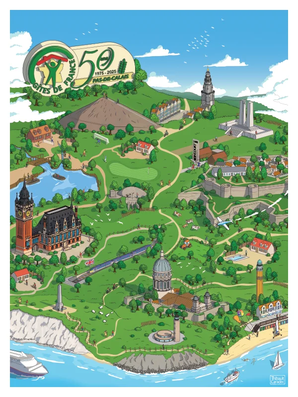 Affiche Gîtes de France