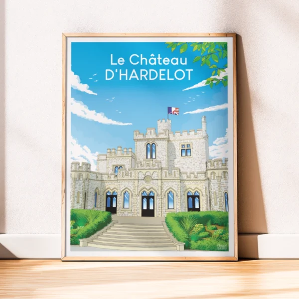 Affiche Le Château d'Hardelot