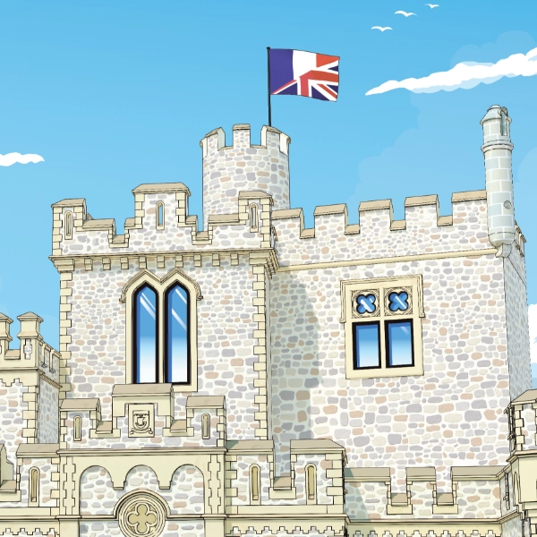 Affiche Le Château d'Hardelot – Image 2