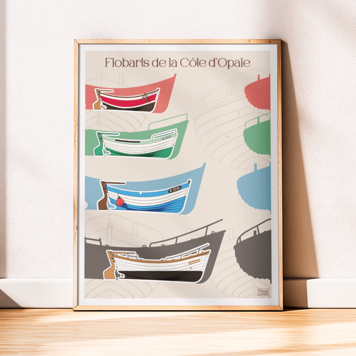 Affiche Flobarts de la Côte d'Opale - Profil