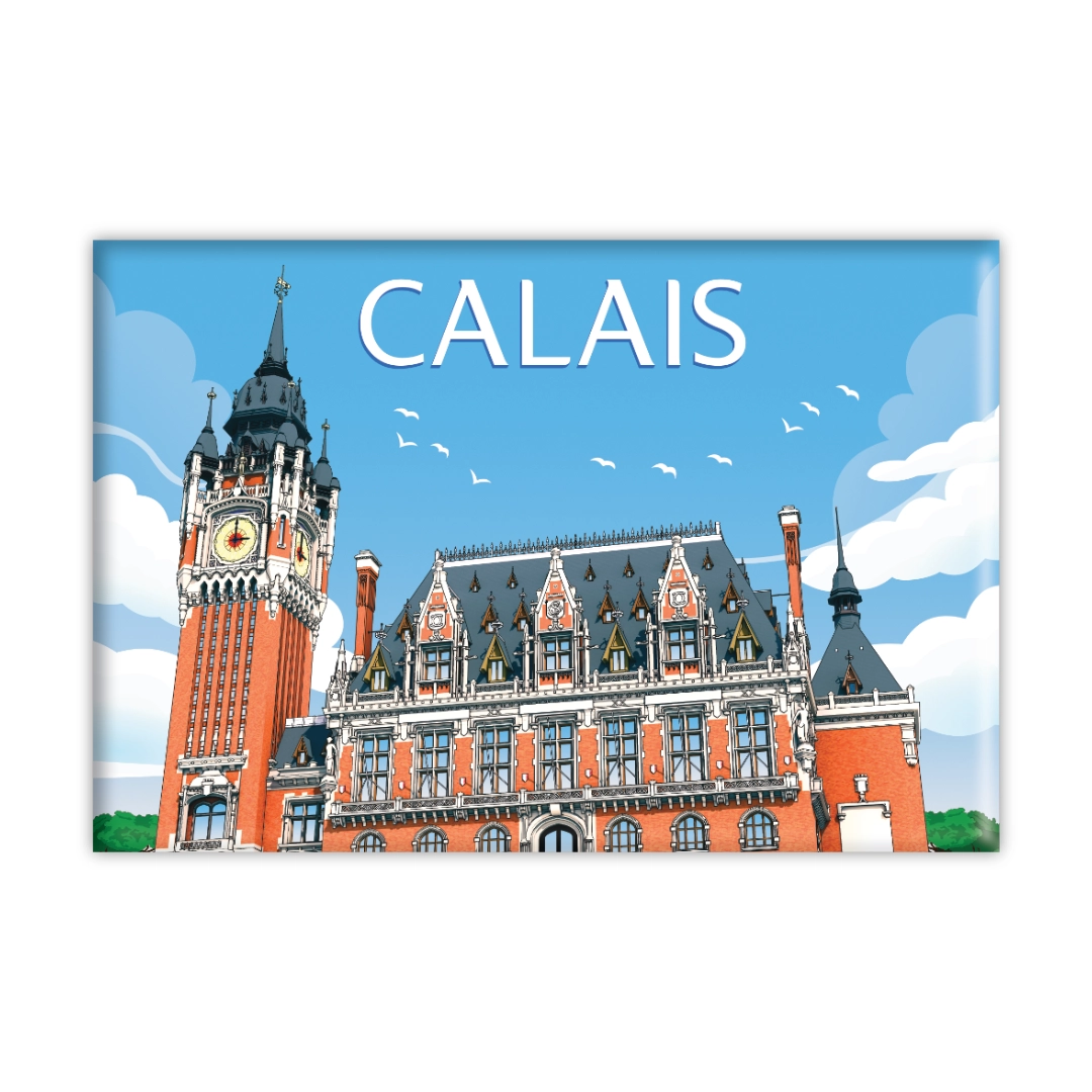 Magnet l'Hôtel de Ville de Calais
