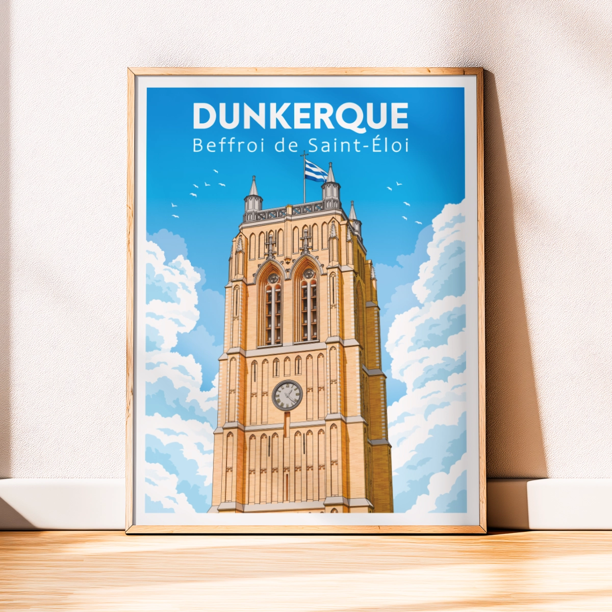 Affiche Le Beffroi St-Éloi de Dunkerque
