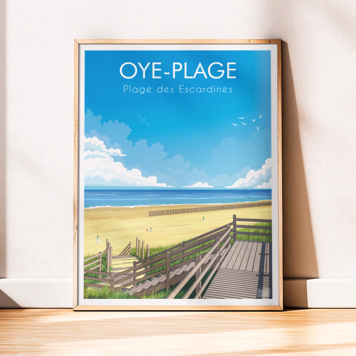 Affiche Oye-Plage Les Escardines