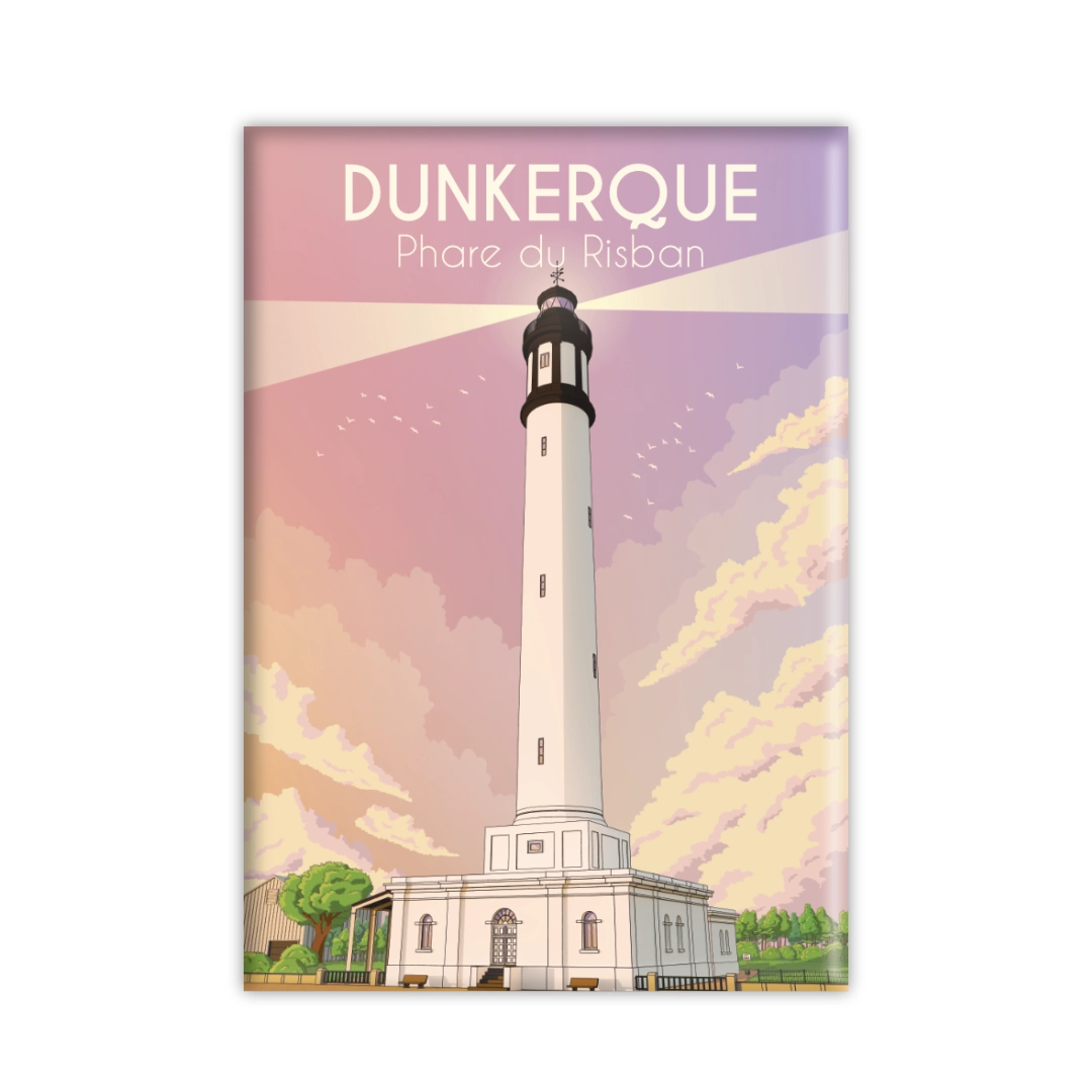 Magnet Le Phare du Risban - Dunkerque